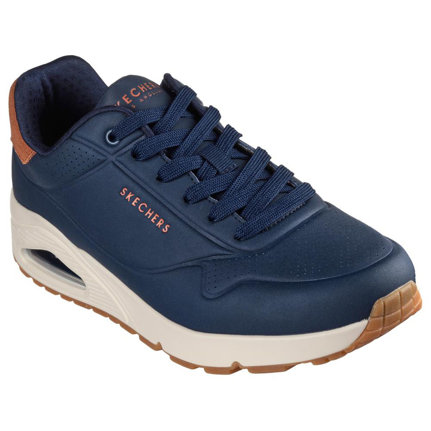 Zapatilla Urbana Hombre Skechers Uno Suited On Air Navy image number 0.0