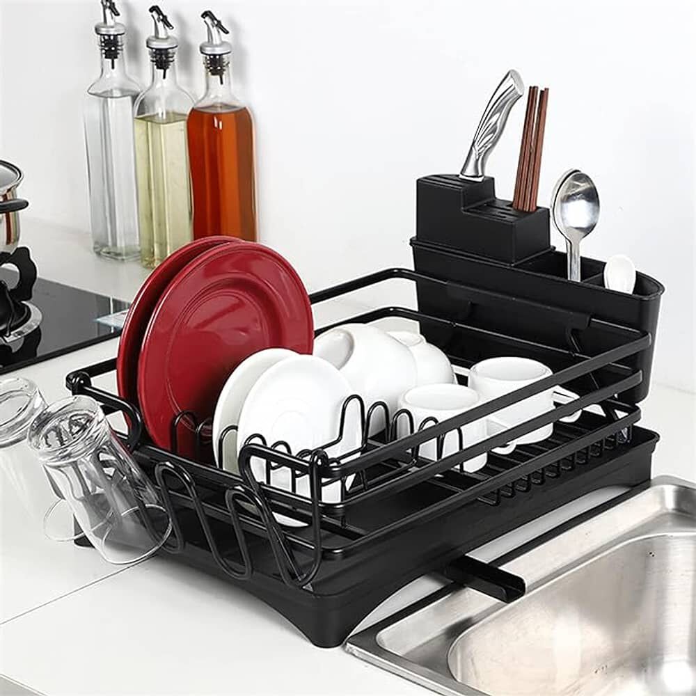 Secador De Platos Platera Moderna De Aluminio Inoxidable image number 3.0