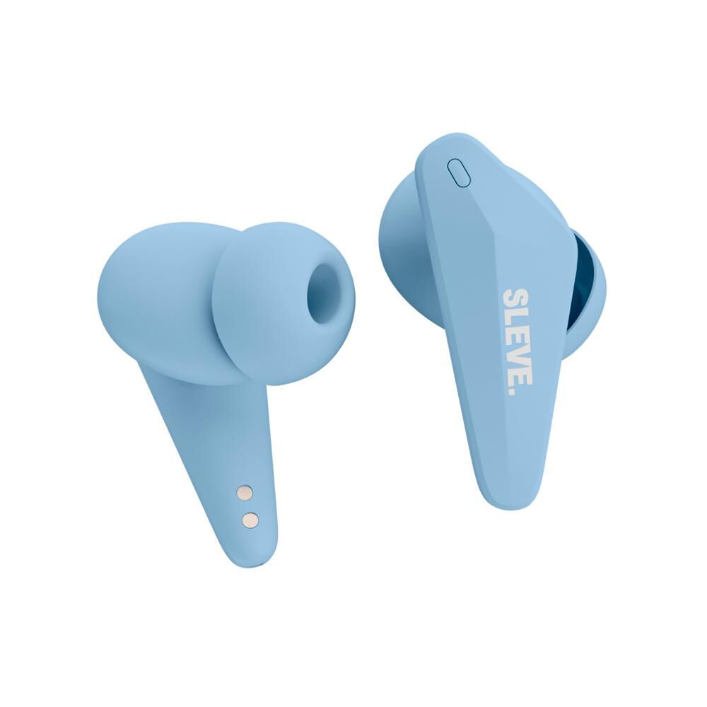 Aud&iacute;fonos Sleve X Pods 2Gen Sky Blue In Ear image number 9.0