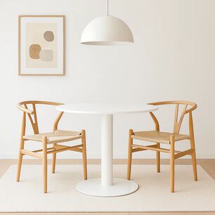 Pack 2 Sillas Wishbone Madera - Natural