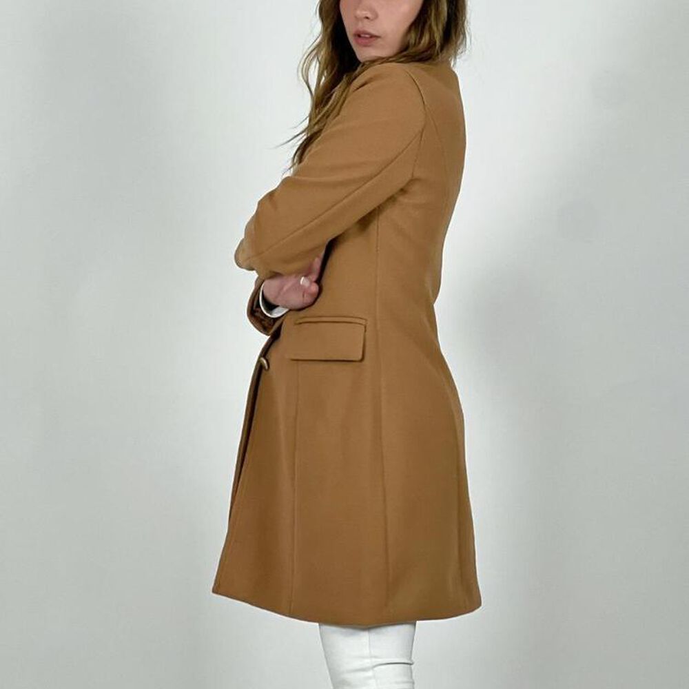 Abrigo De Pa&ntilde;o Con Cuello Desmontable image number 12.0