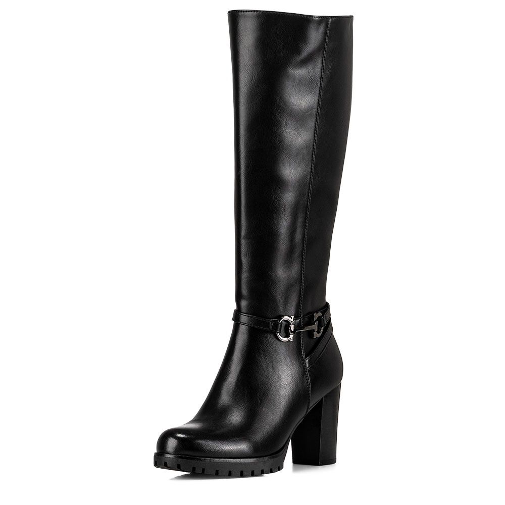 Bota Negro Casual Mujer Weide Qbm01 image number 3.0