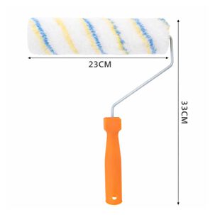 Set 6 Rodillos Chiporro Mango Plastico 33x23cm Para Pintar