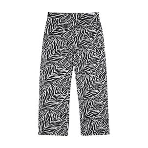 Pantalón Full Print Tiro Medio Palazzo Mujer Geeps