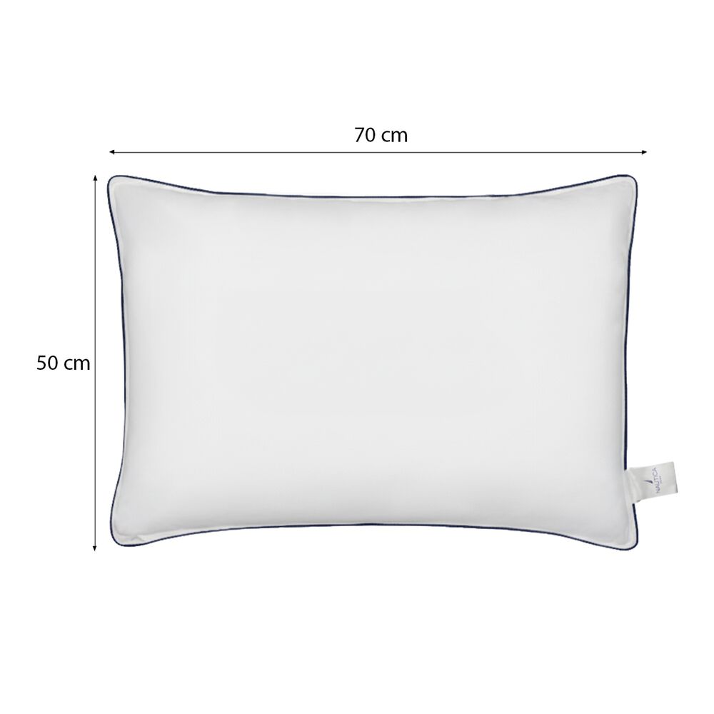 Almohada Nautica Home Est&aacute;ndar 50x70cm Hipoalerg&eacute;nica - Suave image number 2.0