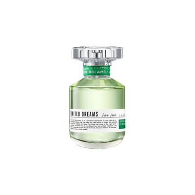 Perfume Live Free + Desodorante Benetton / 50 Ml / 150ml / Eau De Toillete