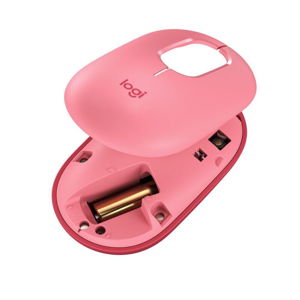 Mouse Inalambrico Logitech Pop Emoji Rojo image number 1.0