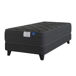 Cama Europea Flex Black / 1.5 Plazas / Base Normal