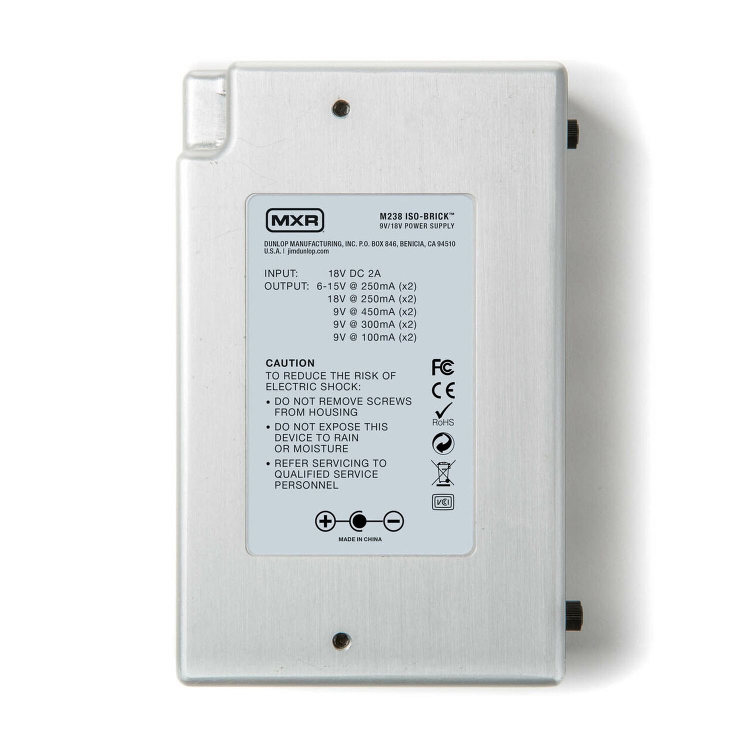 Dunlop M238 Mxr Iso Power Supp image number 1.0