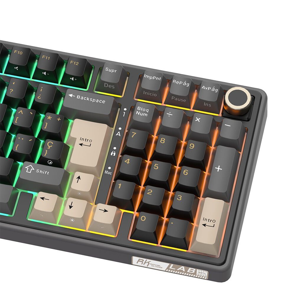 Teclado Mec&aacute;nico Rk R98pro Phantom 98% Espa&ntilde;ol Royal Kludge image number 2.0