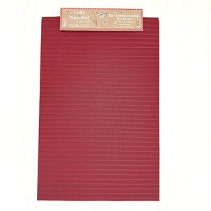 Individual De Navidad Casaideal Rojo