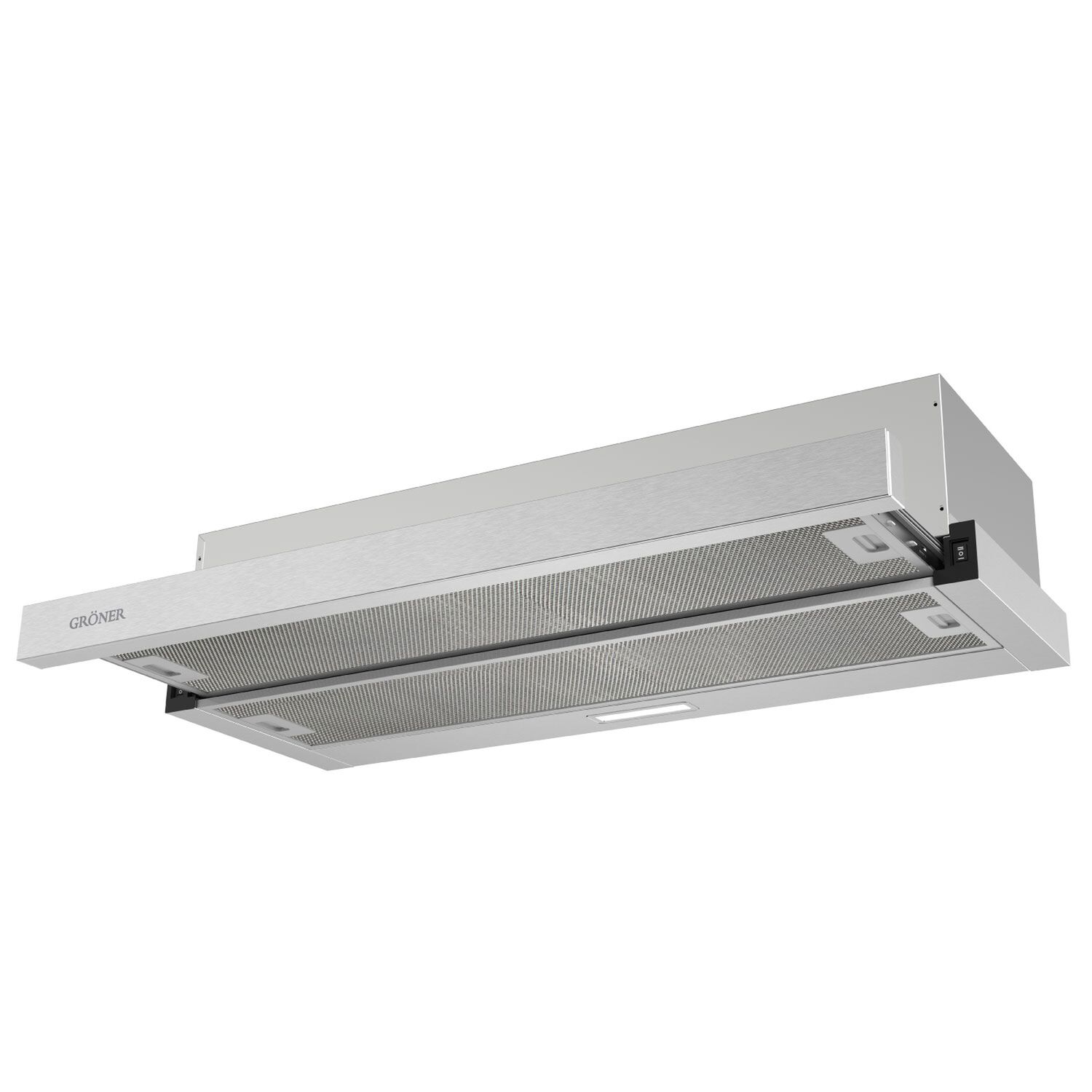 Campana Retr&aacute;ctil Gr&ouml;ner Inox T90 image number 0.0