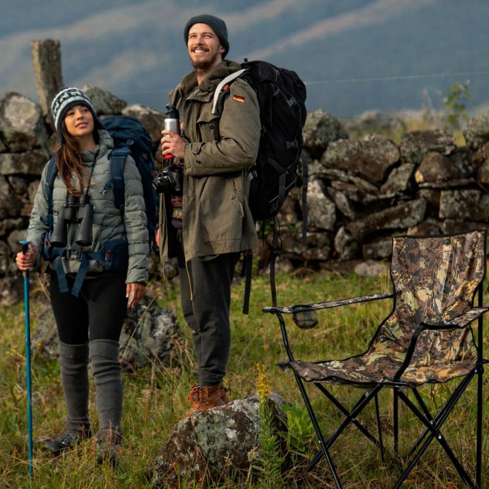 Silla Plegable Playa Exterior Camping Portatil Militar image number 3.0