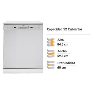 Lavavajilla Fdv WQP12-5201F