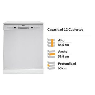 Lavavajilla Fdv WQP12-5201F