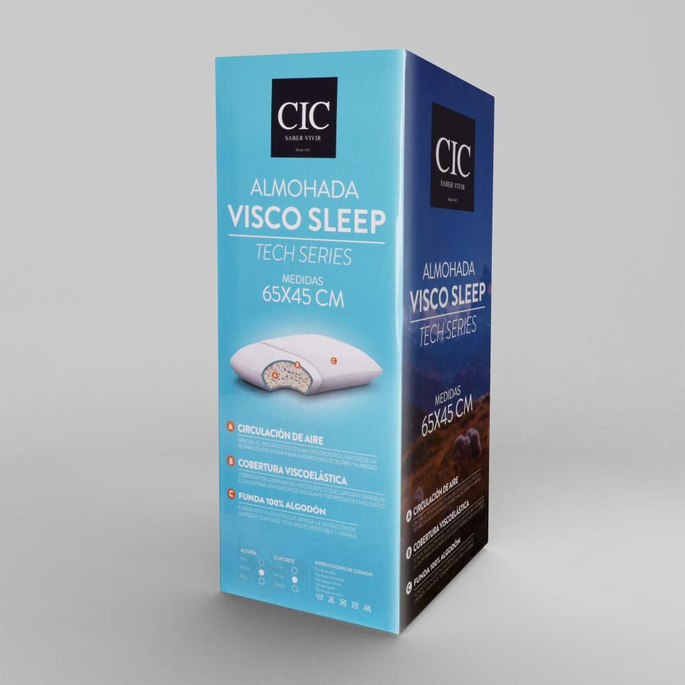 Almohada Cic Visco Sleep Tech Series image number 1.0