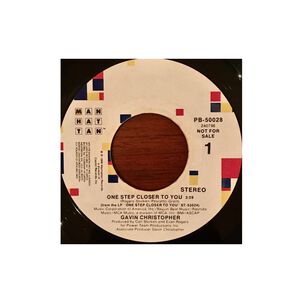 Gavin Christopher - One Step Closer To You | 7" Single Vinilo Usado