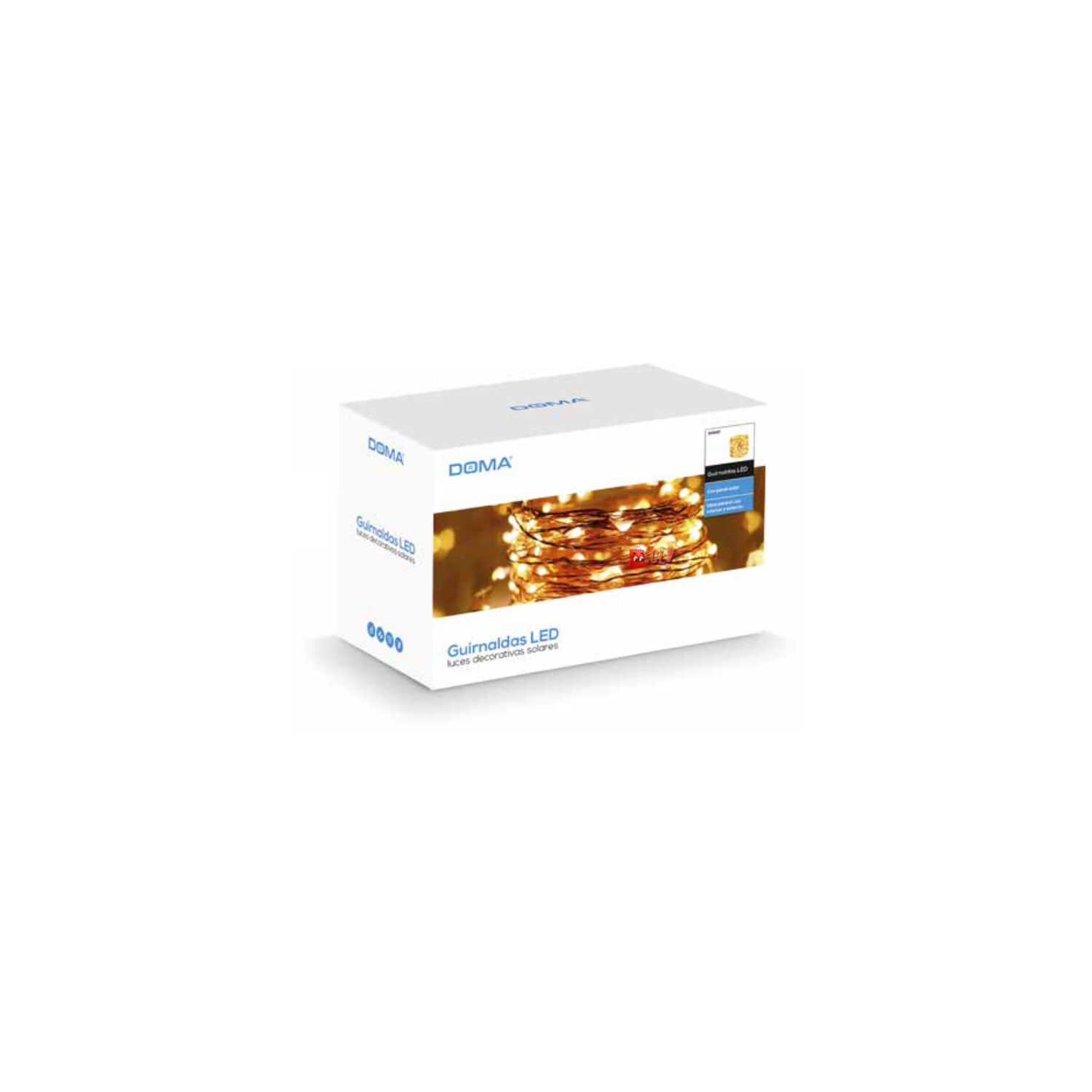 Guirnalda Solar Decorativa 20 Led 10mts De Largo - Ps image number 2.0