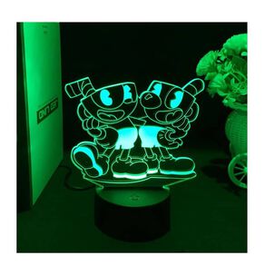 Lampara 3d Cuphead