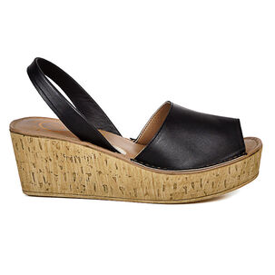 Sandalia Cuero Eliada Negro Sandalia Cuero Eliada Negro