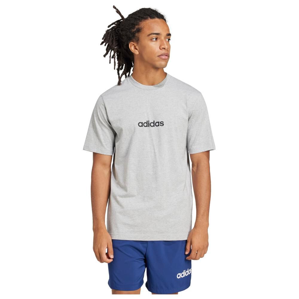 Camiseta Essentials Linear Single Jersey Adidas image number 0.0