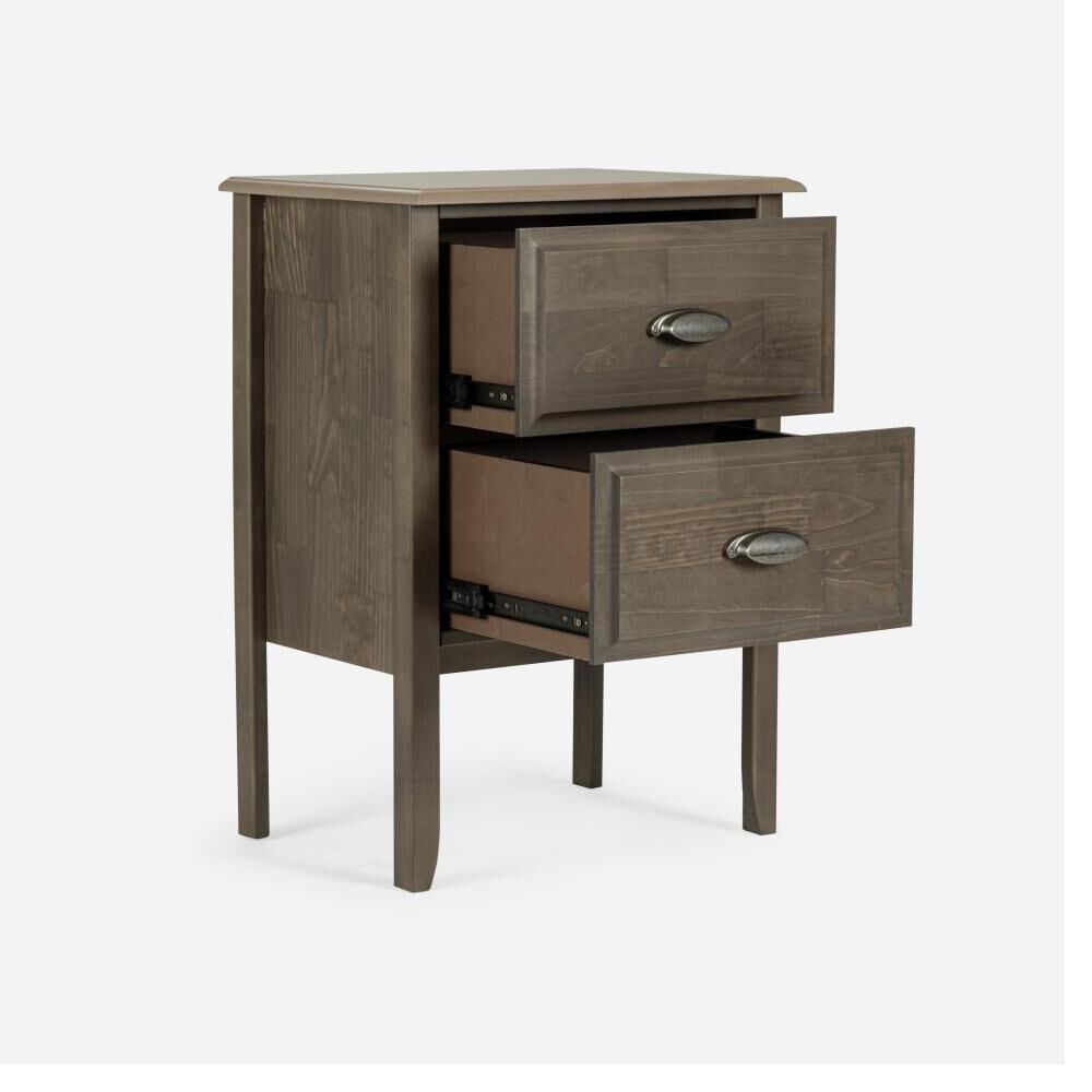 Cama Europea Rosen Driven / King / Base Dividida + Set De Maderas Anna image number 7.0