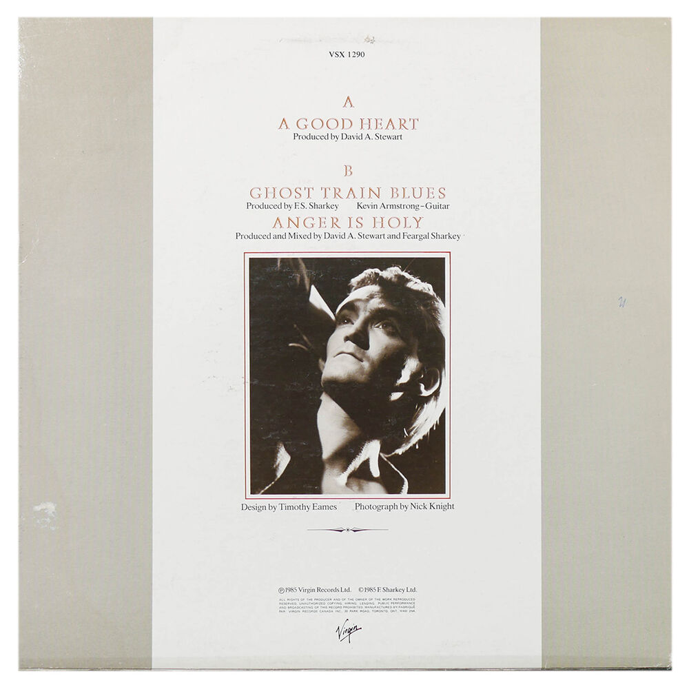 Feargal Sharkey - A Good Heart | 12" Maxi Single Usado image number 1.0