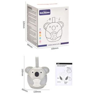 Koala Musical Colgante Port&aacute;til Maquina De Ruido Blanco Beb&eacute;s