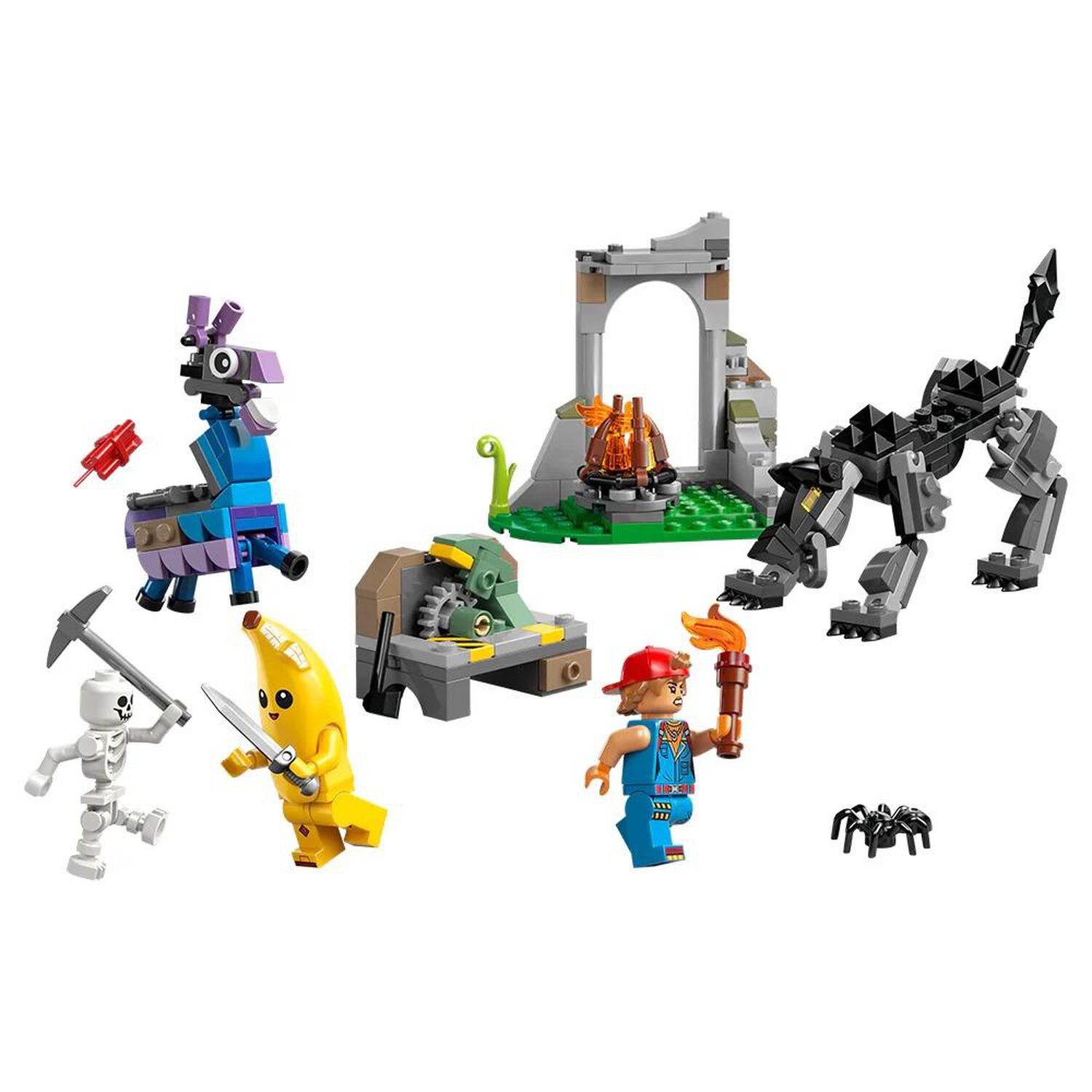 Lego Fortnite - Campamento De Banano Y Buj&iacute;a - 77075 image number 1.0
