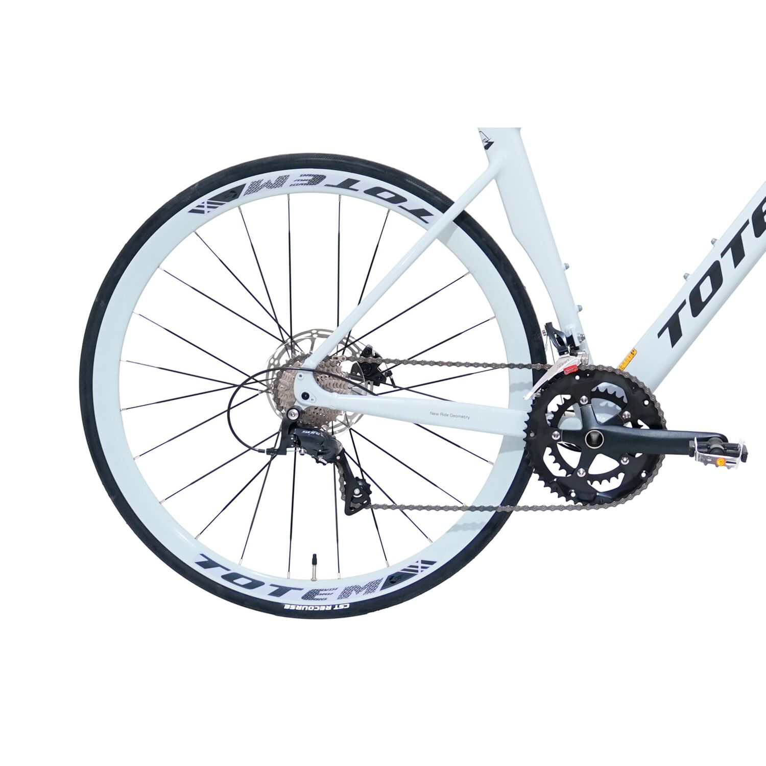Bicicleta De Ruta Totem Tr 4.0 700x52 Blanco image number 2.0