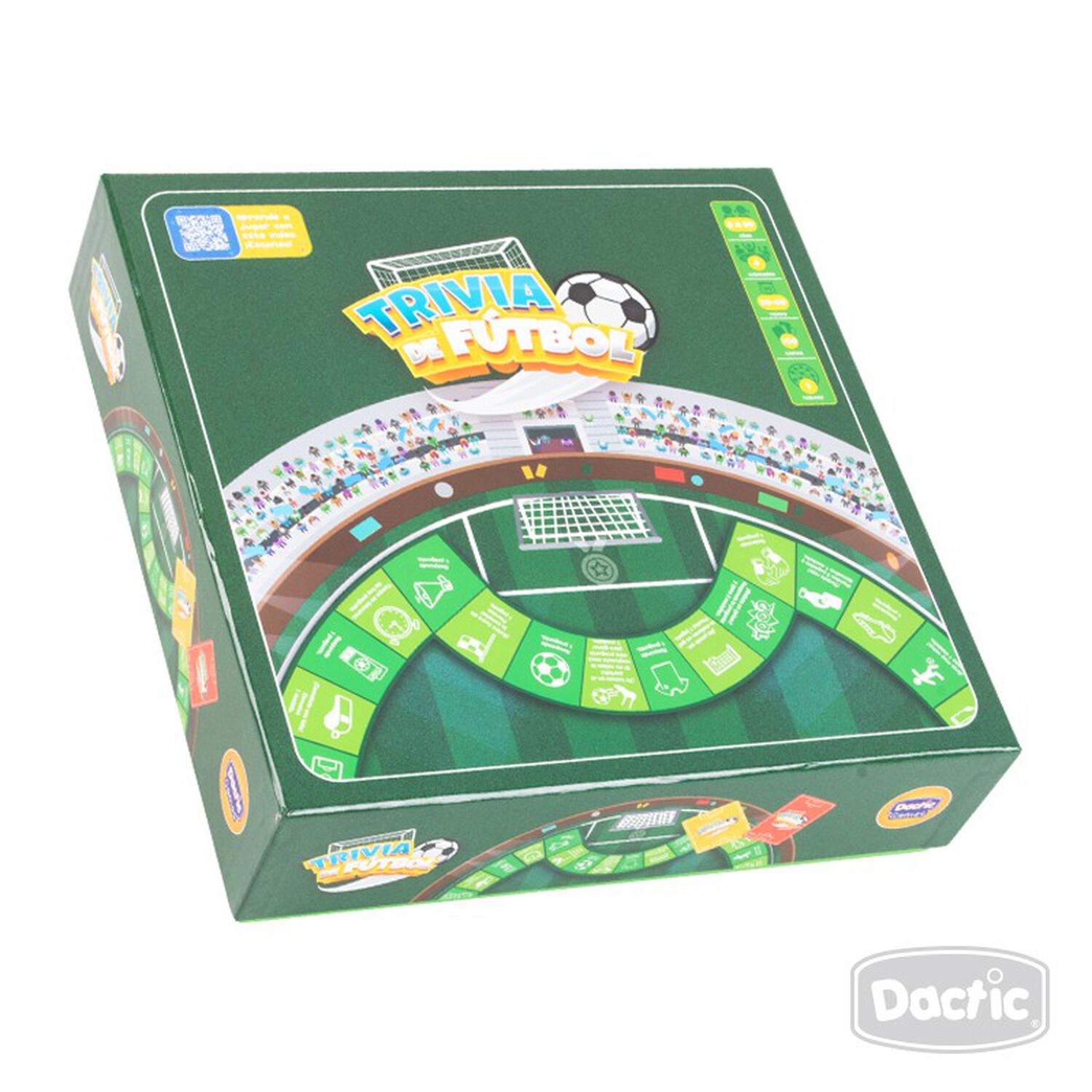 Juego De Mesa Trivia Futbol Dactic image number 2.0