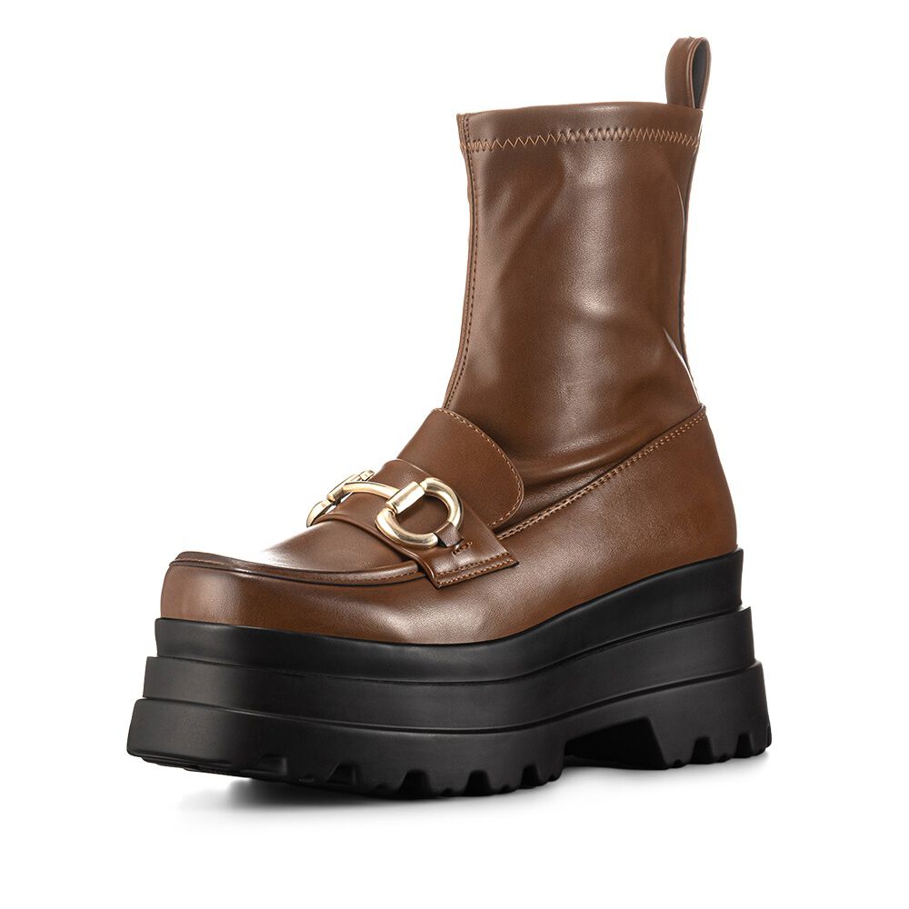 Botin Camel Casual Mujer Weide Czy578 image number 2.0