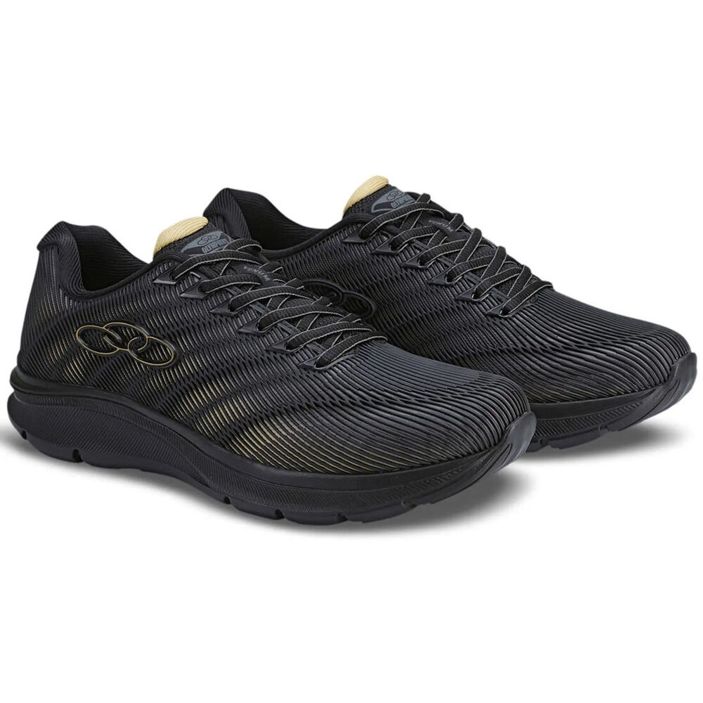Zapatilla Mujer Venum Negro/dorado Olympikus image number 4.0