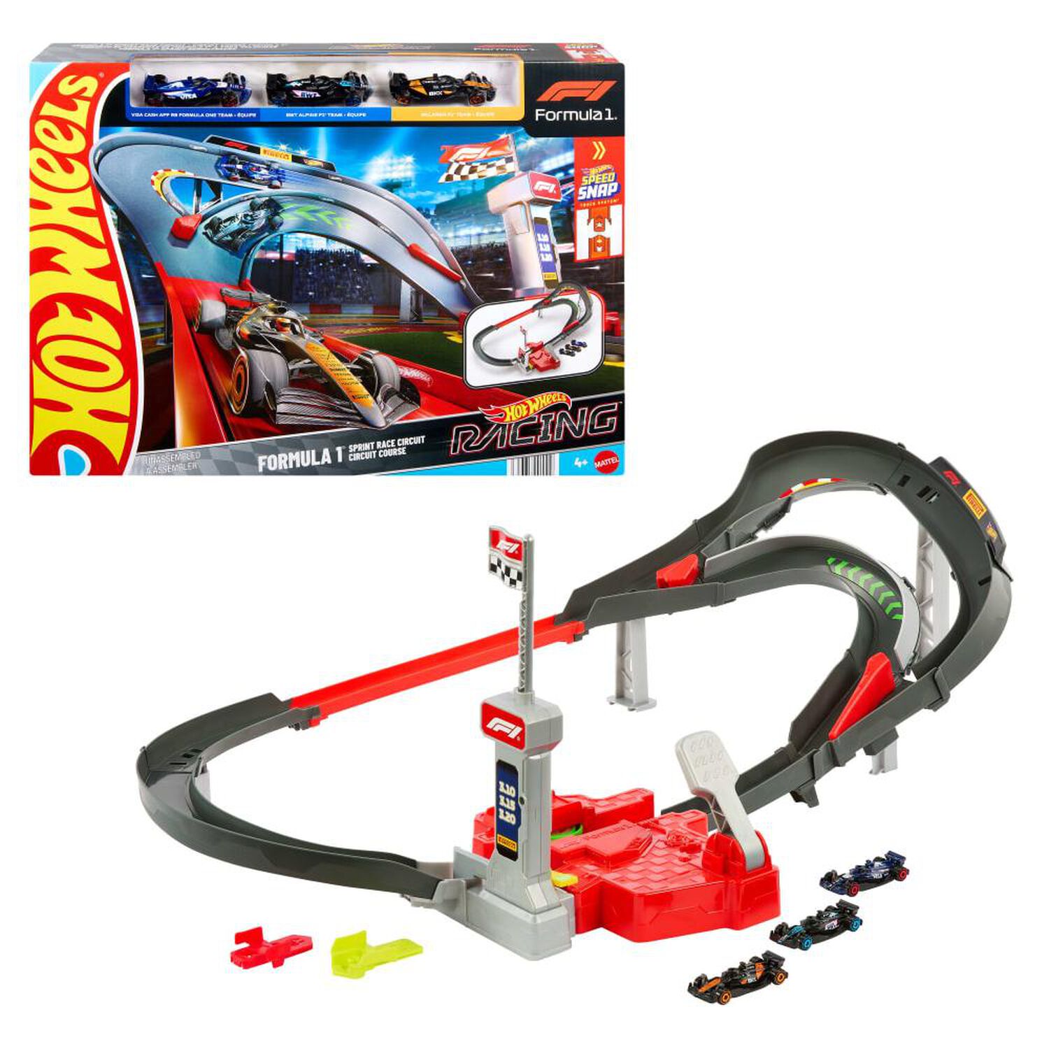 Autopista Hot Wheels Race Sprint Set image number 0.0