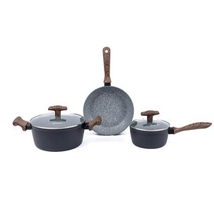 Bater&iacute;a De Cocina Antiadherente Oregon 5 Piezas Simplit