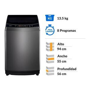 Lavadora Midea MLS-135GE04N / 13.5 Kg