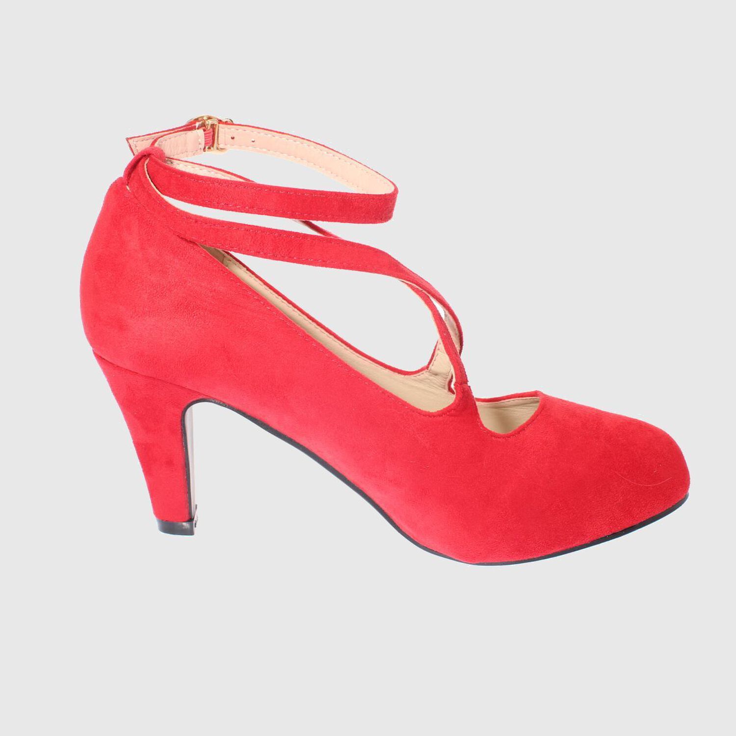 Zapato Taco Rojo Heriel Art. 5h6557red image number 3.0