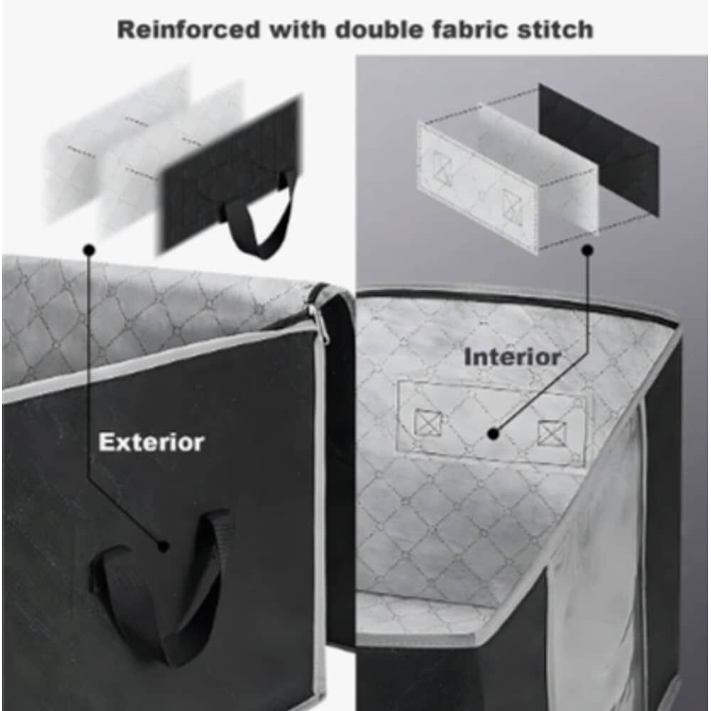 4 Unidades Organizador De Bolsas De Almacenamiento De Ropa image number 1.0