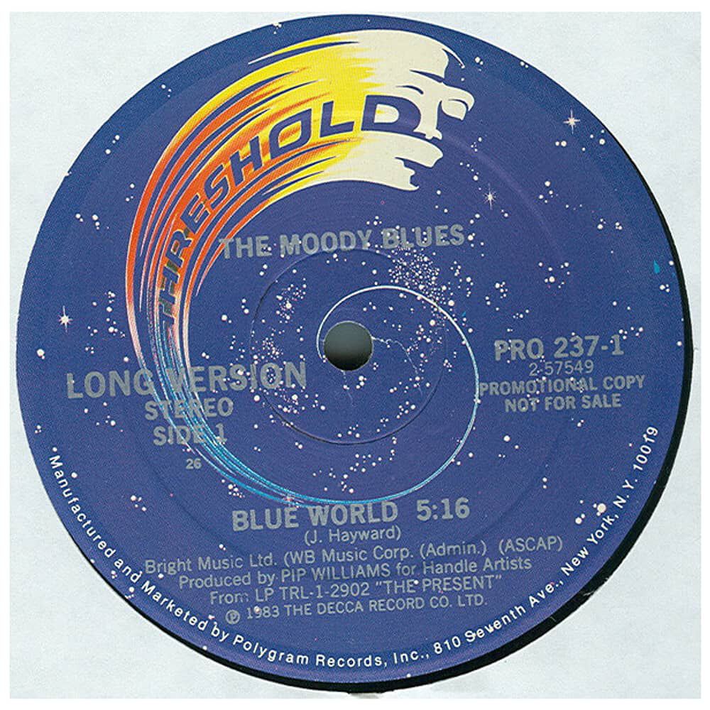 Moody Blues - Blue World | 12" Maxi Single Usado image number 2.0
