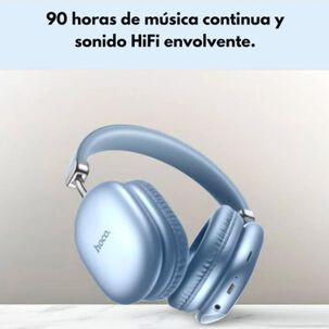 Aud&iacute;fonos Bluetooth Celeste