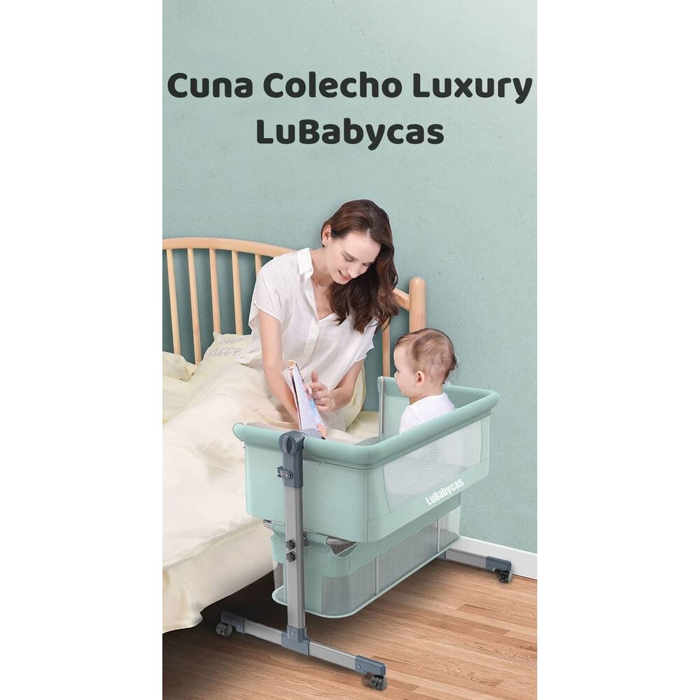 Cuna Colecho Beb&eacute; Con Mosquitero Caf&eacute; Lubabycas image number 0.0