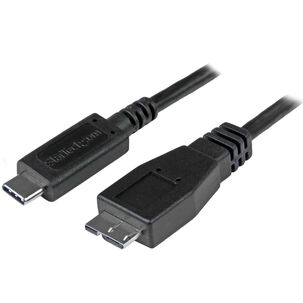Cable Adaptador Startech Usb-c A Micro Usb-b Negro