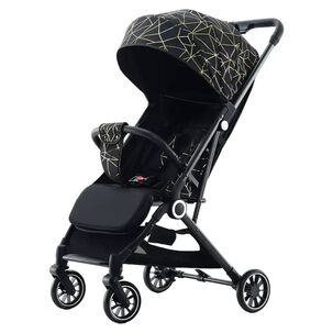 Coche De Paseo &Uacute;ltra Compacto Lubabycas Go Travel Negro