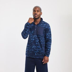 Polerón Deportivo Rayas Regular Cuello Redondo Hombre Wetland Polerón Deportivo Rayas Regular Cuello Redondo Hombre Wetland