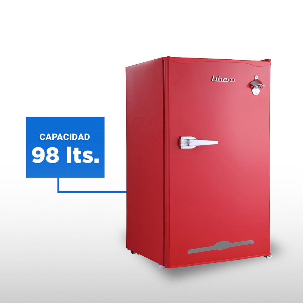 Frigobar Retro 98 Lts Lfb-90r Rojo image number 2.0