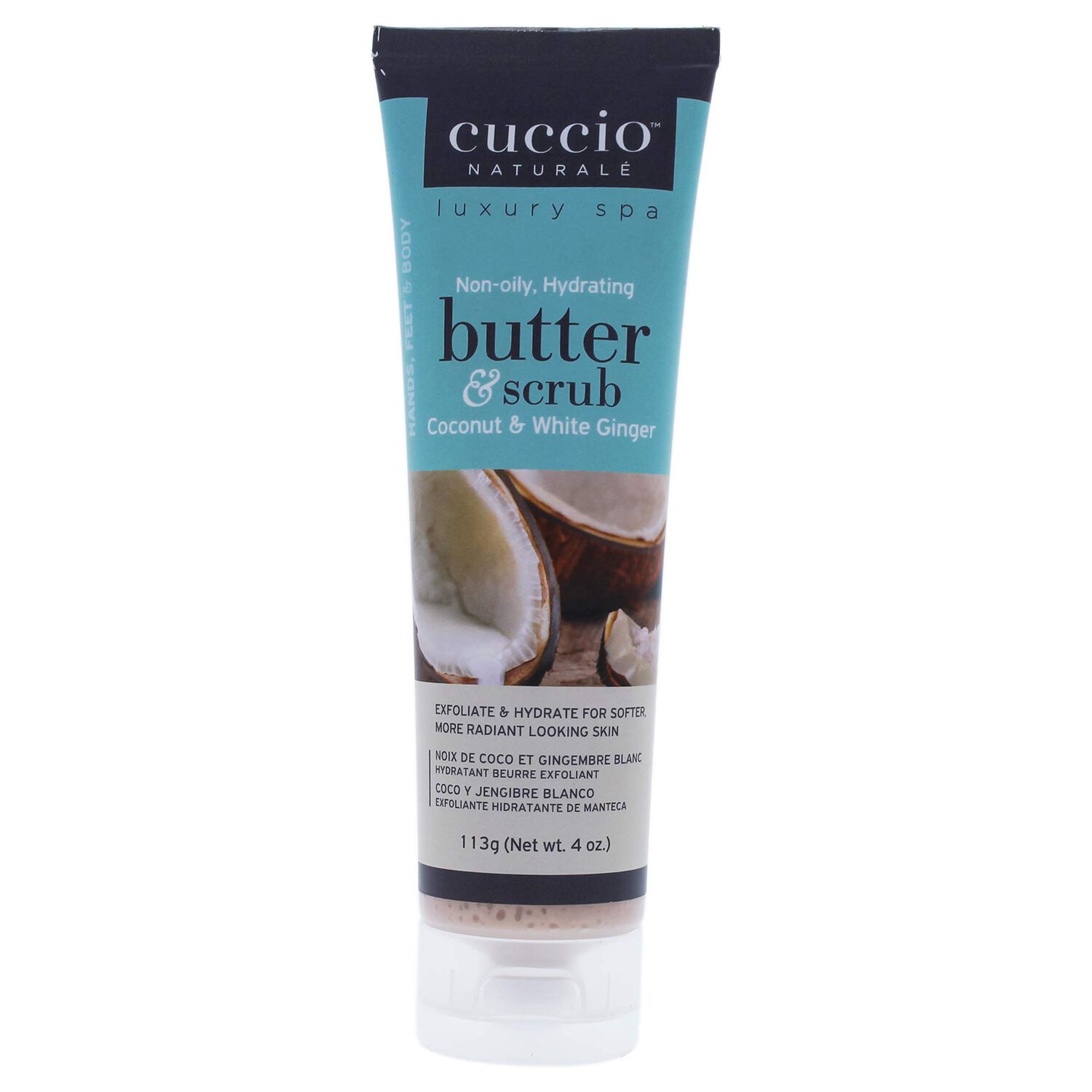 Manteca Y Exfoliante De Coco Y Jengibre Blanco 113g image number 0.0