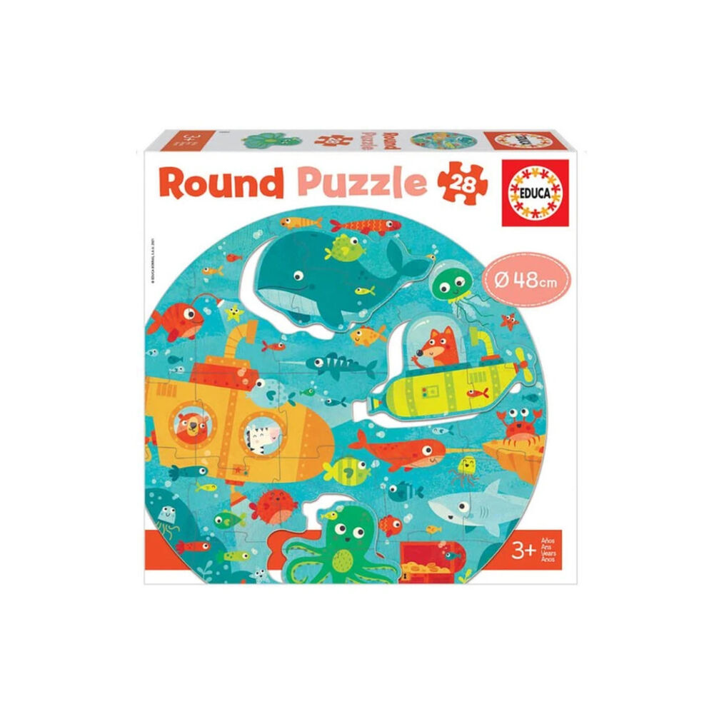 Puzzle 28 Piezas Bajo El Mar 48cm Educa - Ps image number 0.0