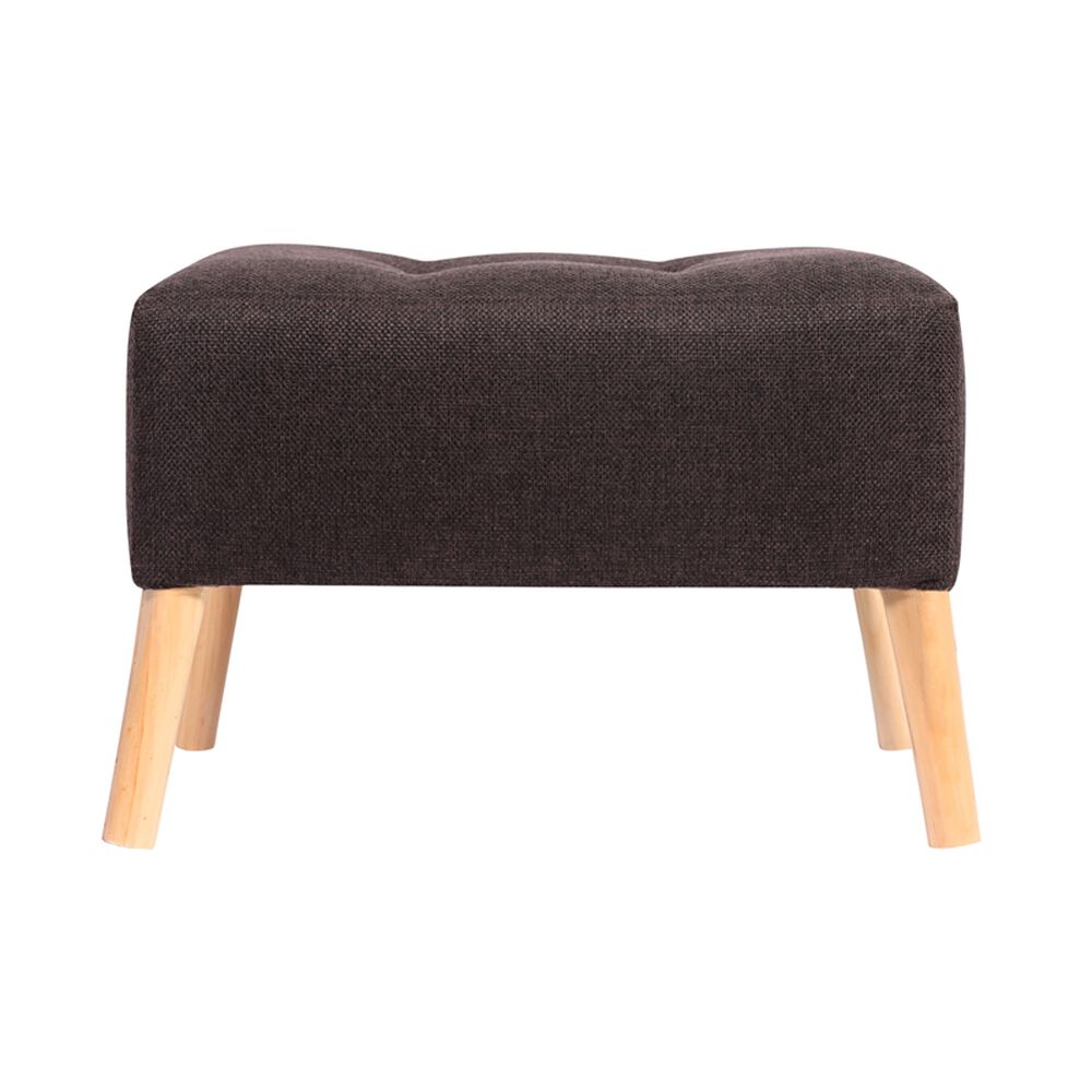 Pouf Petrum Café Moro Omega 62x42x42 Cm Máxima Design image number 0.0