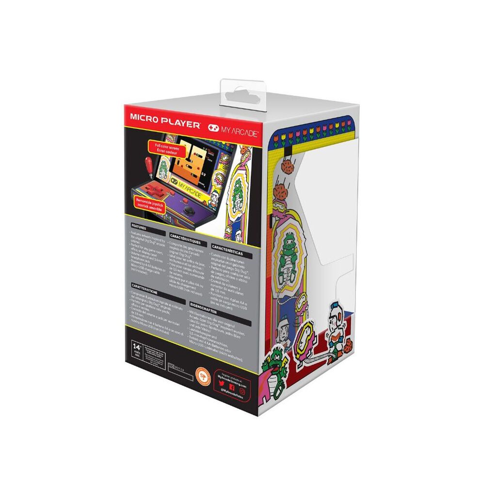 Mini Consola Portatil My Arcade Micro Dig Dug Dgunl-3221 image number 3.0