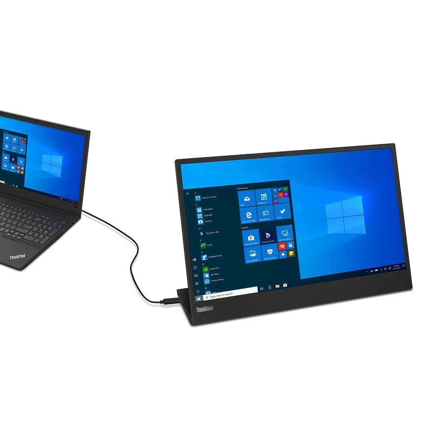Monitor M&oacute;vil Lenovo Thinkvision M15 Usb-c 15,6'' image number 3.0